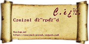 Czeizel Árpád névjegykártya